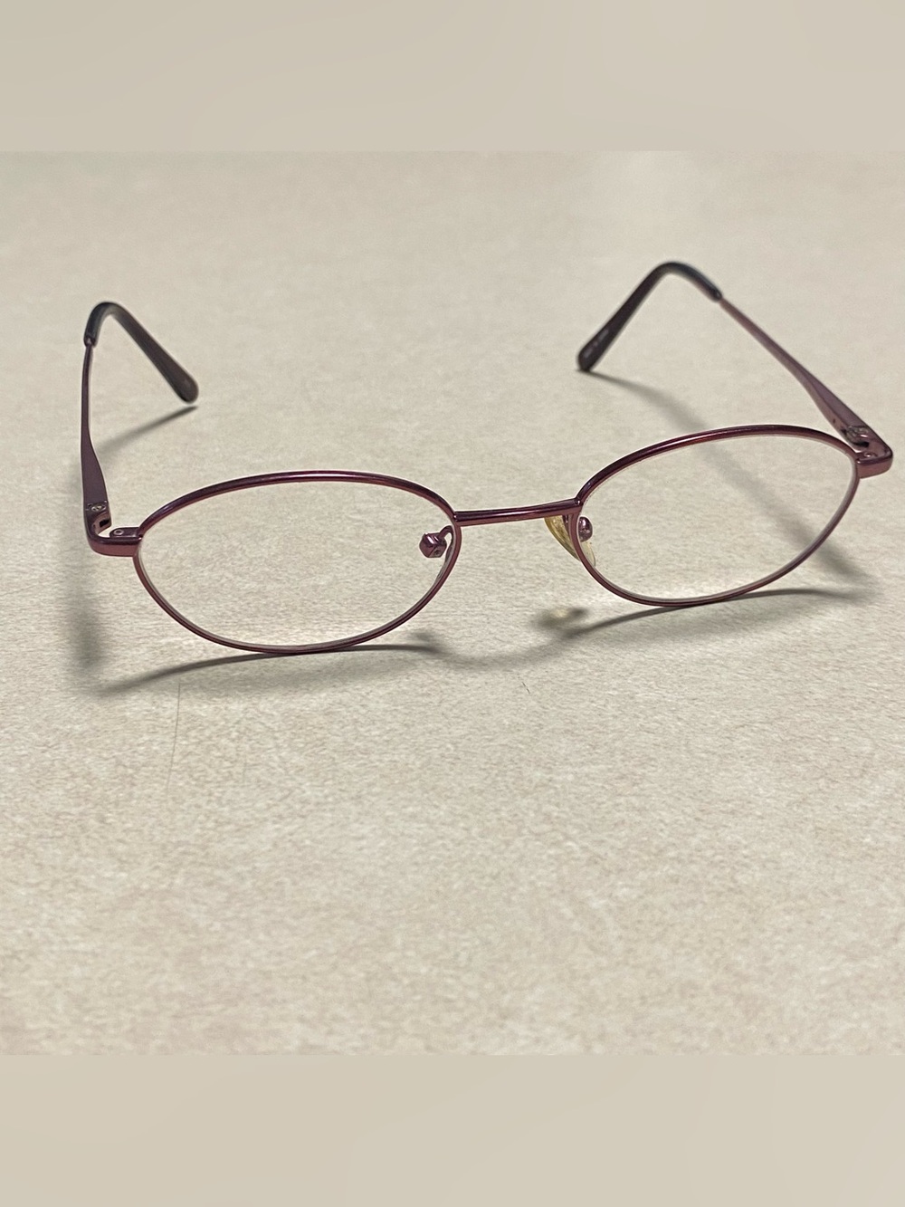 Mademoiselle Eyeglasses Women’s 48mm Wine Pure Titanium Eyeglasses MM9215